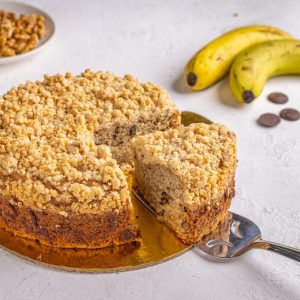 Banana Streusel cake