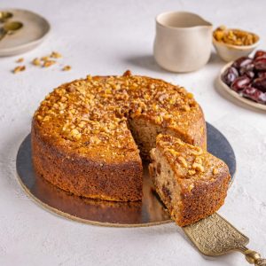Date and Walnut cake