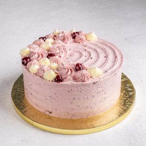 Vanilla Berry cake