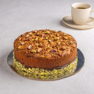 Pistachio Crumble cake